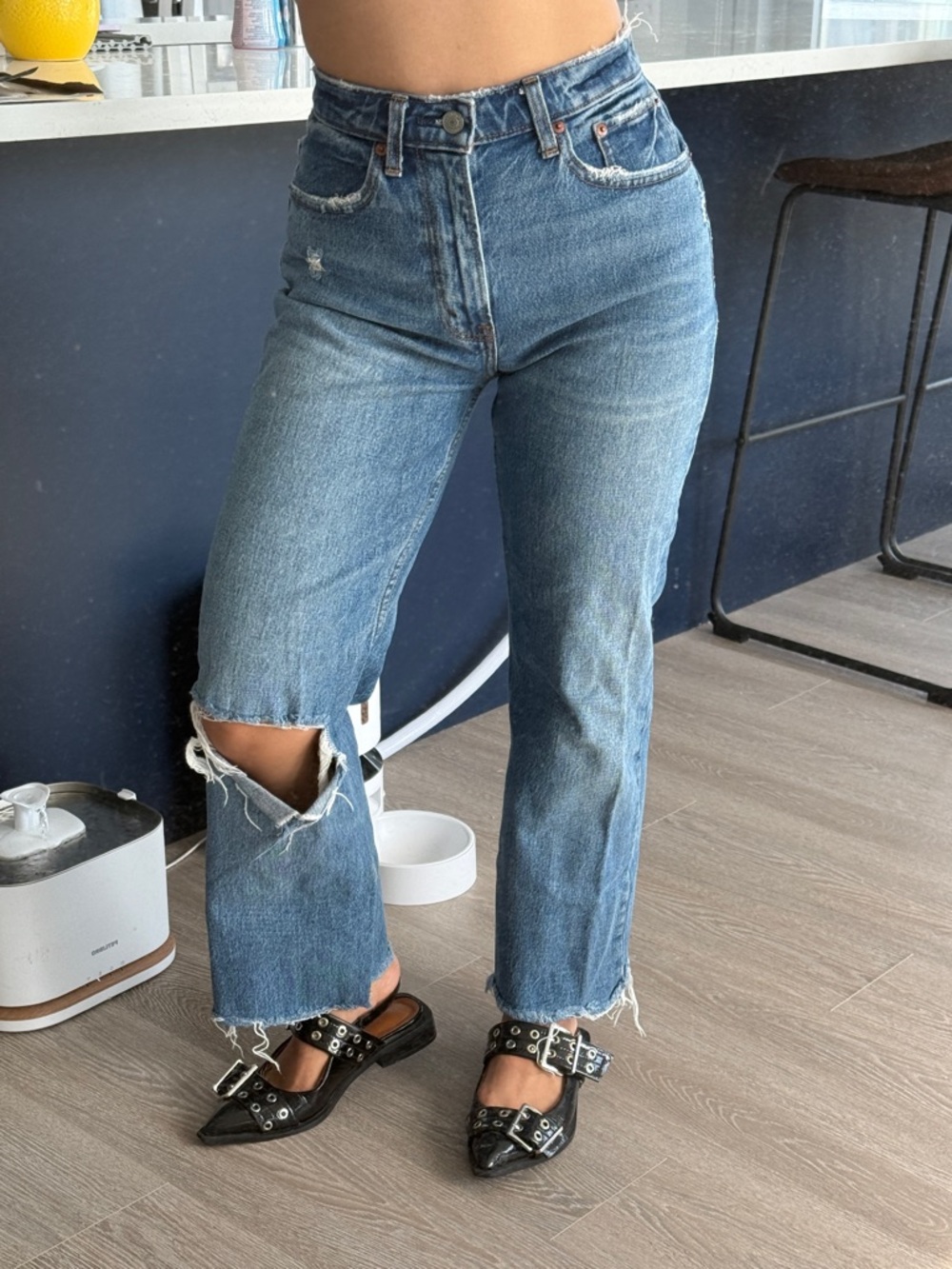 Abercrombie 90s relaxed Jean high rise 25R